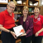 AARP presents Sen. Baker with award  for her support of family caregivers